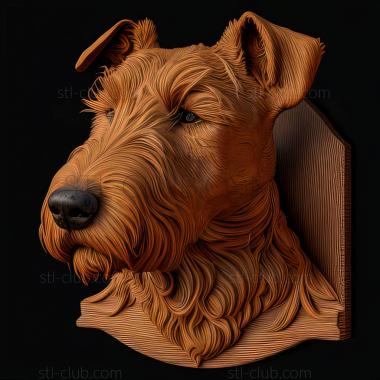 3D model st Irish Terrier dog (STL)